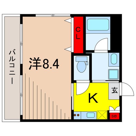 Nord Estの物件間取画像